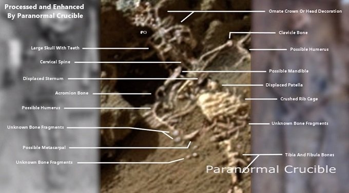【衝撃】火星で人間の全身遺骨を発見! 王冠までハッキリ、「火星文明の王」か!?の画像7