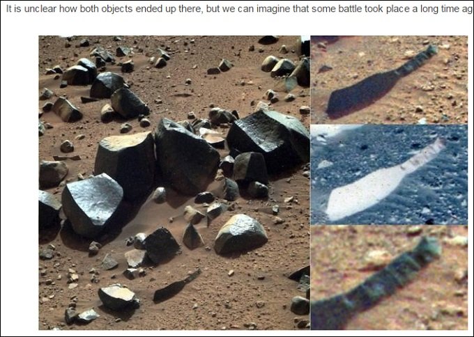 NASA火星探査機が「マチェーテ」を激写? 古代の火星は「北斗の拳」のような世界だった!?の画像2