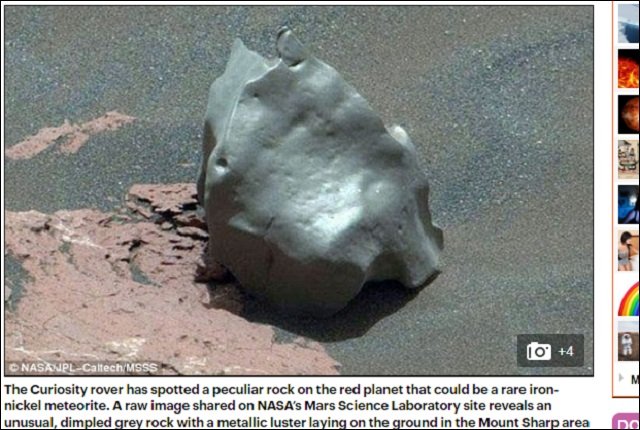 火星で「金属製たまご」がまたしても発見される!? さすがのNASAも判断保留の画像1
