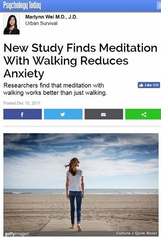 10分の瞑想と散歩をするだけで不安がなくなると判明！ 医師が解説、6つのステップでできる「マインドフル・ウォーキング」とは？の画像3
