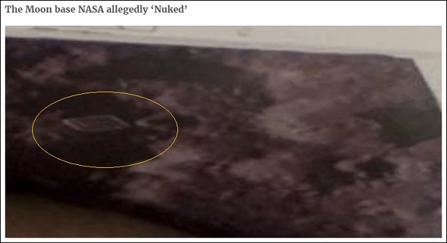 未だ解明されない「奇妙な月面写真5枚」! UFO・宇宙人・月面基地の決定的証拠、巨大ピザも!の画像5