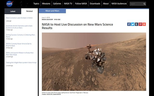 金曜早朝にNASAが超重大・緊急会見!! 火星の生命をついに発見か、キュリオシティ掘削探査で地中から宇宙人!?の画像2