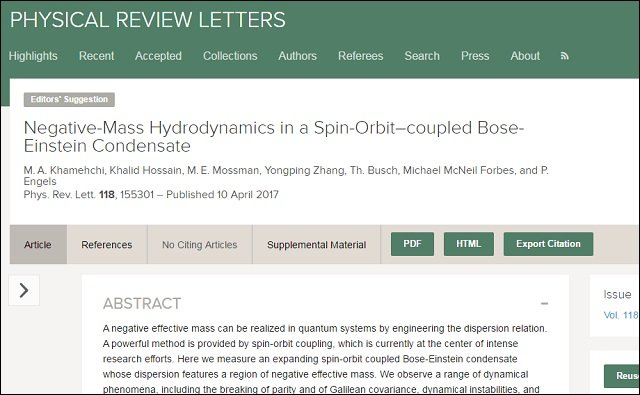 【ガチ】質量が0以下の「負の質量をもつ物体」の生成に米大学が成功! ついに反重力装置が実現か!の画像4