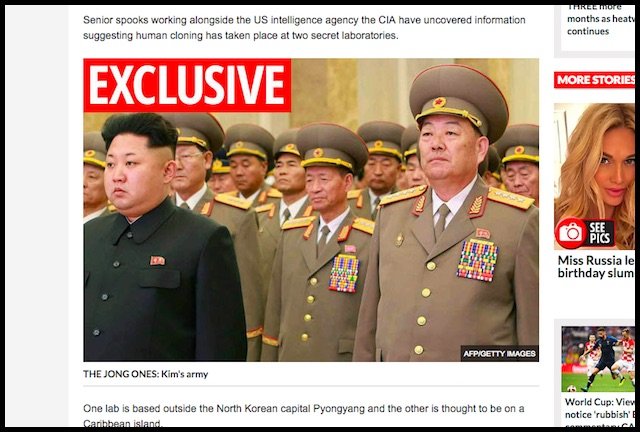 北朝鮮が世界最強「クローン兵士」制作、CIA・MI6も認める！「正恩は永遠に生きて、日成も蘇る」の画像1