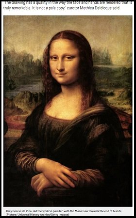 ダ・ヴィンチがモナ・リザのヌード版も描いていたことがほぼ確定？ 乳首も肉感も超リアル！の画像1