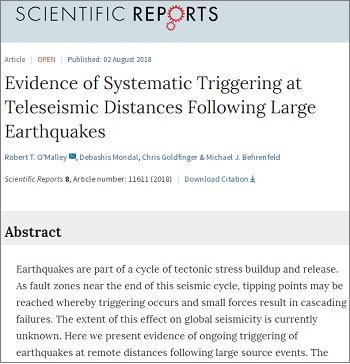 大地震が起きると、3日以内に地球の裏側でも大地震が誘発される! 定説を完全に覆す驚愕事実が判明の画像2