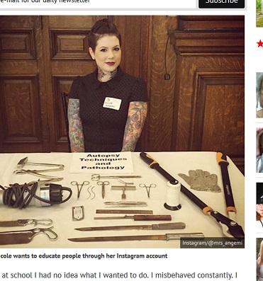 【超・閲覧注意】切断された四肢をInstagramに続々アップ! 奇抜な美人病理学者が伝える「死生観」の画像2