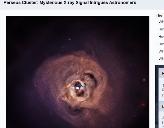 暴かれし 「ダークマター」の正体 ― 2億4,000万光年離れた宇宙の果てから届く謎のメッセージ!の画像1