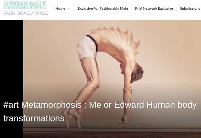 変容する人体「Metamorphosis」 ― 身体認識がぶっ壊れる超リアルな肉体変形アートの画像1