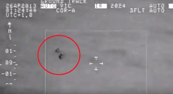 超衝撃UFO映像がプエルトリコ政府から流出! 海に突入し、分裂するピンク色のUFOに科学者6人も「よく分からん!」の画像2