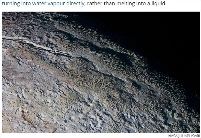 冥王星に500メートルの氷製高層ビル「ペニテンテス」が乱立! NASA科学者も困惑、宇宙人ホテルか?の画像3
