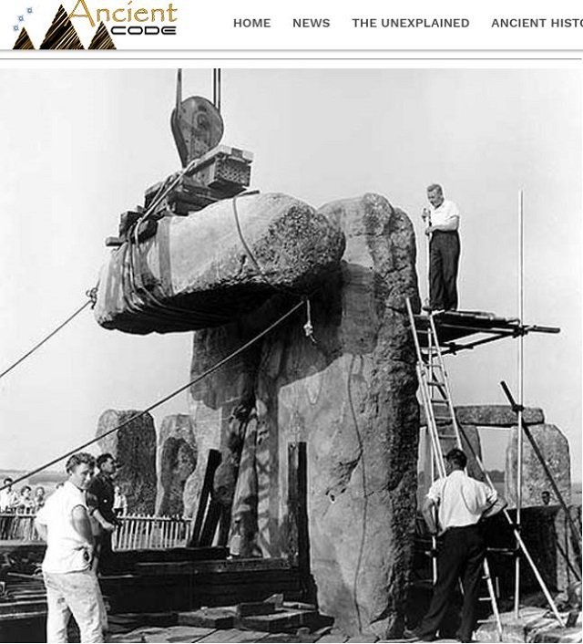 ストーンヘンジ捏造説急浮上、証拠資料が多数流出！ 考古学者も断言「完全に作り直し」、基礎もコンクリートだった！の画像2