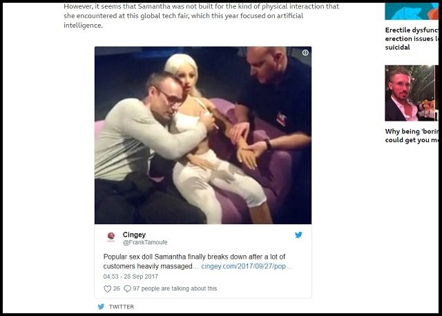 「セックスドールに人権を与えよ」法学者が主張! 女性ロボットのレイプ事件が発端、AIとの性行為にも合意必要か!?の画像2