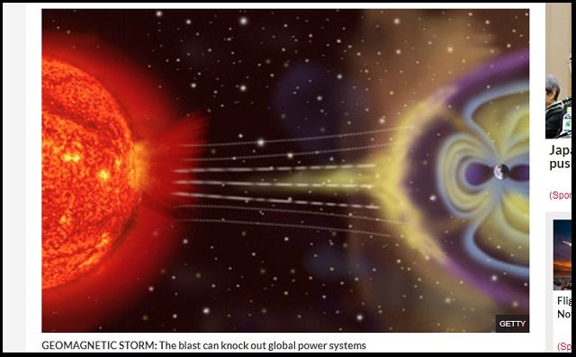 19日に太陽フレアで「磁気嵐(G1)」が地球に直撃することが判明! 携帯やネットが死亡…世界経済壊滅の恐れもの画像2