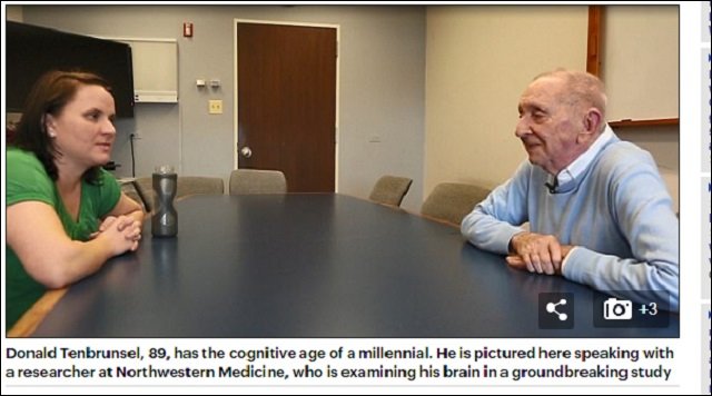 89歳なのに25歳の脳を持つ人々の謎! 永遠に若い脳を持つ「スーパー老人」に研究者も困惑!の画像2