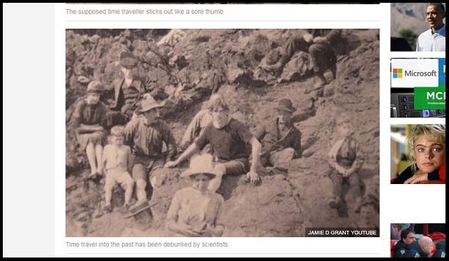 1917年の写真に「現代のサーファー男」が写っていたことが判明! Tシャツ、短パン… タイムトラベラーか?の画像2