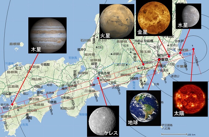 もしも月の位置にほかの太陽系惑星があったら? ~ため息が出るほど美しい太陽系の旅~の画像2