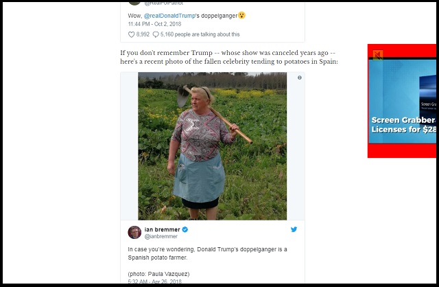 トランプ大統領のドッペルゲンガー出現! 「パラレルワールドから来たよう」突然死の暗示か!?の画像2