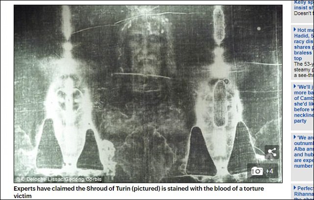 トリノの聖骸布、本当にイエスの血だった！ ナノレベル分析で“決定的