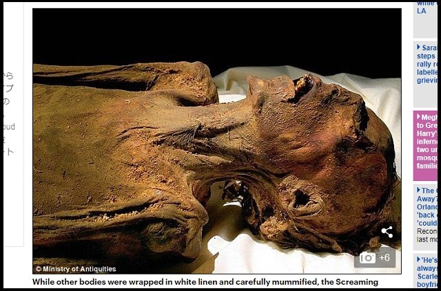 古代エジプトの絶叫ミイラ「名無しE」の悲惨な死に方が判明! 130年以上謎だった父殺しの刑がヤバい!の画像2