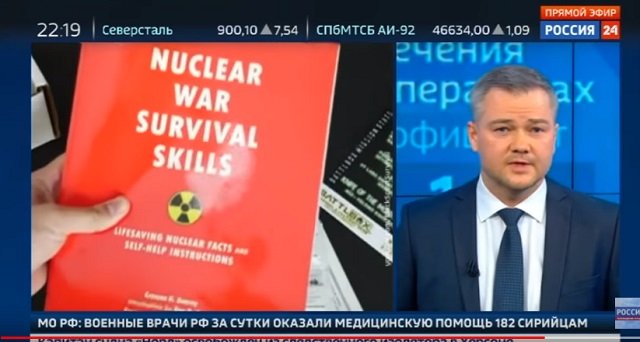 ロシア国営テレビ「ハルマゲドンに備えよ」とガチ警告! 米との核戦争を示唆、シェルターに食料とガスマスクを用意せよと指南!の画像2