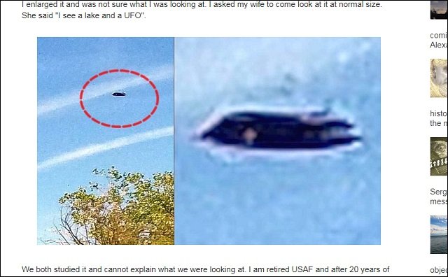 アメリカで「漆黒の円盤型UFO」が撮影される? 元米空軍兵士も「こんなものは見たことがない」の画像2