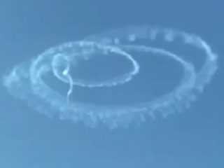 米国上空に超自然的な「らせん状の雲」が出現！「OMG! なんて奇妙なんだ！」 気象兵器HAARP関与の疑い！