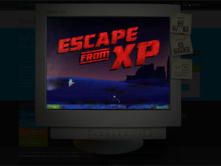 WindowsXP殲滅ゲーム!?  マイクロソフト公認の自虐ゲーム「ESCAPE FROM XP」