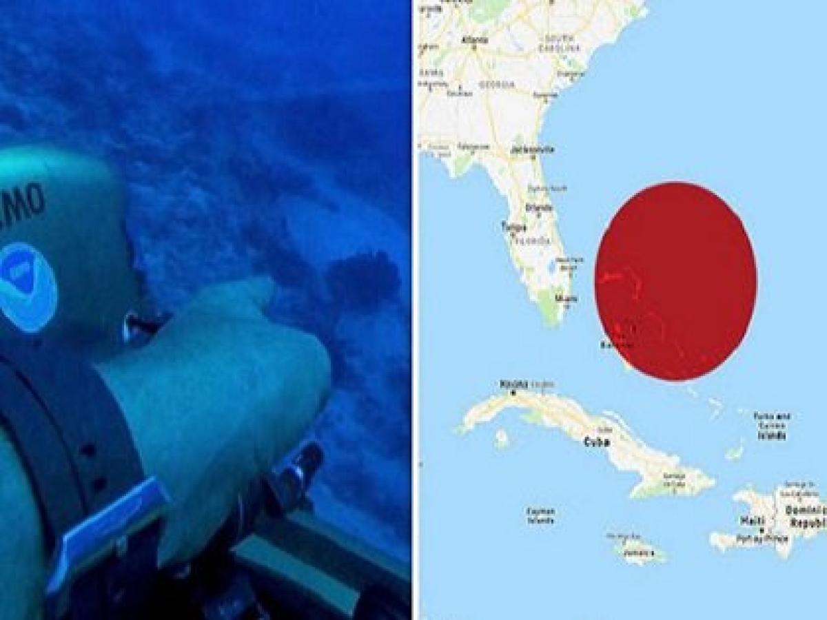バミューダトライアングルに墜落した 巨大ufoの残骸 が海底で発見される Nasa 宝の地図 と 5千年前の謎とは