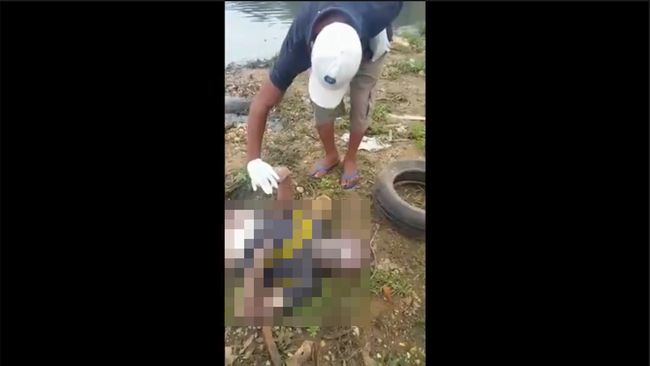【閲覧注意】水中に7日間放置された人間はこうなる! 橋から川に飛び込んで死亡 → 硬直と変色で悲惨すぎる姿に=ブラジルの画像1