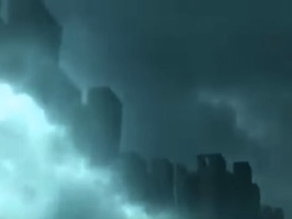 またもや 天空都市 がイギリス上空に出現 パラレルワールドかニューエルサレムの降臨か