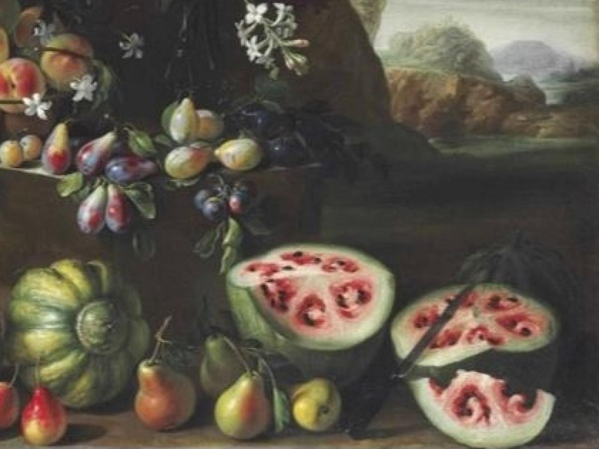17世紀に描かれた スイカの絵 の見た目が現代と違いすぎる 不気味で奇妙な見た目だった