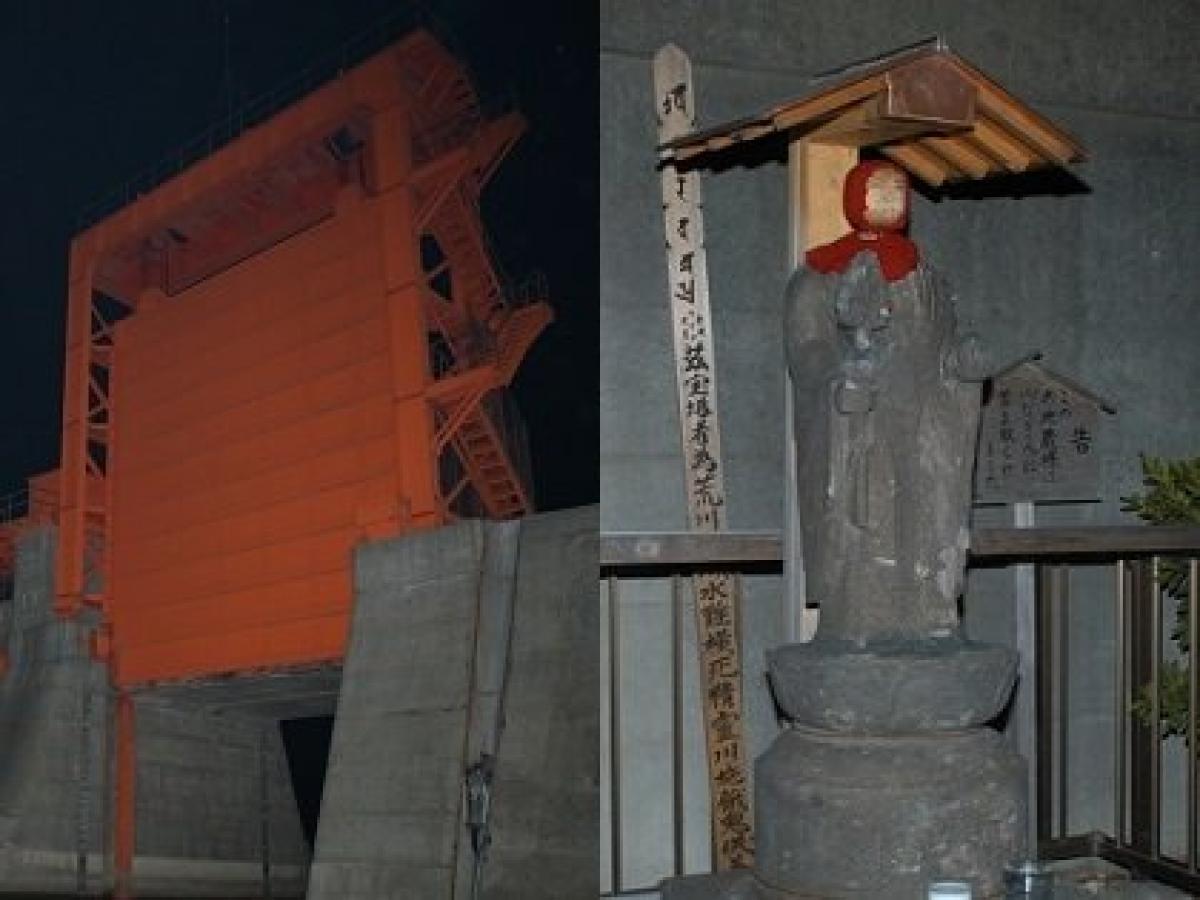 水死体」が集まる都内最恐スポット赤水門（旧・岩淵水門）を取材！ 水死者に頭をもぎ取られた首なし地蔵も… - TOCANA Paranormal  News Media