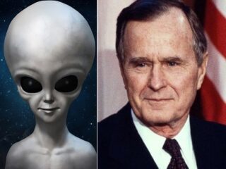 父ブッシュは「史上最もUFOに精通する大統領」だった！ CIA長官時代に全UFO機密にアクセス、激ヤバ情報も…
