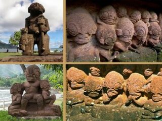 【証拠アリ】ポリネシアで“宇宙人”が崇拝されていた！ グレイやレプティリアンに激似の石像多数、エイリアン神殿も!?