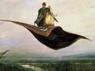 空飛ぶ魔法の絨毯は実在した？ 紀元前には国王の軍隊が全部乗れるサイズのものもあった？