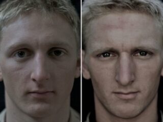 【15人の写真で判明】たった7カ月間戦争を体験しただけで、人間の顔つきはこんなにも変化する