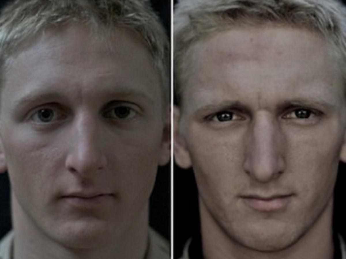 15人の写真で判明 たった7カ月間戦争を体験しただけで 人間の顔つきはこんなにも変化する