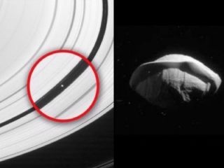 【衝撃】土星の衛星「パン」は宇宙人の秘密基地だった！ あまりにも古典的UFO形状で… 専門家「擬態しているだけ。確証度100％」
