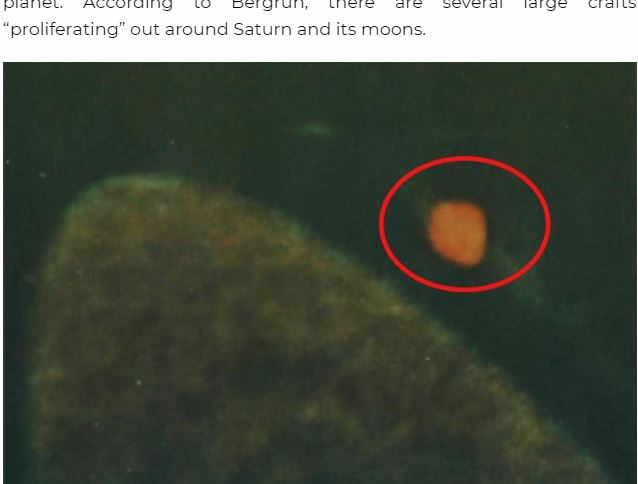 土星の輪には地球サイズの超巨大UFOがいる! 封印された激ヤバ写真流出、元NASA博士「宇宙人が許可したから人類は存在できる」の画像1