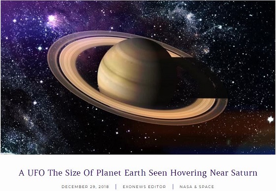 土星の輪には地球サイズの超巨大UFOがいる! 封印された激ヤバ写真流出、元NASA博士「宇宙人が許可したから人類は存在できる」の画像4
