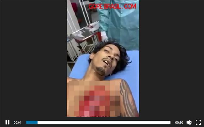 【閲覧注意】最凶ギャング「レッドコマンド」幹部がついに射殺される! 虚ろな表情と血まみれの胸… 無法者の悲惨な末路=ブラジルの画像1