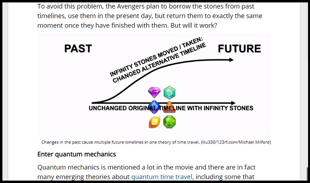 映画『アベンジャーズ/エンドゲーム』の世界は現実的だと判明! タイムトラベル、量子力学、多世界解釈…の画像3