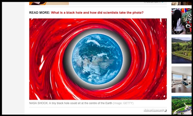 地球の中心にブラックホールがあったことがまさかの判明! NASA元研究者が暴露、人類滅亡の危険性は…!?の画像2