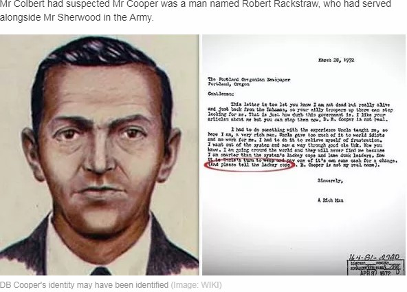 【未解決事件】伝説のハイジャック犯「D.B.クーパー」の正体、遂に判明か! 元同僚が暗号解読に成功、衝撃の全貌!の画像1