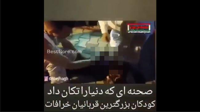 【超・閲覧注意】9歳女児が公開斬首される残酷映像が流出! 宗教儀式の生贄か、夫とのSEXを拒んだ罰かの画像4