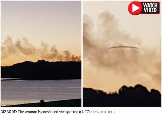 ママが卒倒したUFO動画がマジですごい! 息子と撮影、徐々に伸縮する浮遊物体「異次元ポータルの可能性」の画像2