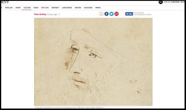 レオナルド・ダ・ヴィンチ2枚目の肖像画が発見される! 想像以上のアニメ顔でイケメン、イメージ激変!の画像3