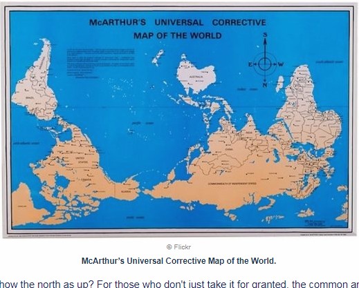 なぜ地図は北が上になったのか？ 地図の歴史にみる恐ろしい固定観念とバイアスとは!?の画像2