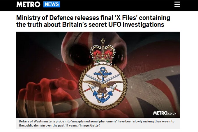 英国防省が「UFO調査の機密文書」6万ページを公開していた！ 省内でUFO肯定派VS懐疑派の大バトルが勃発していたと発覚！の画像1